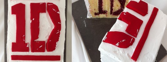 one direction cake how to recipe