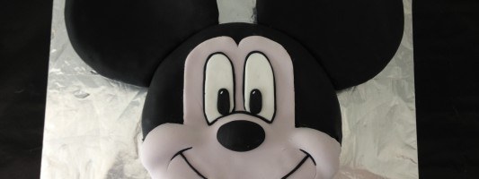 Mickey Mouse Cake How To
