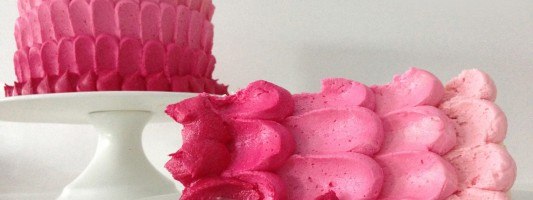 ombre cake recipe
