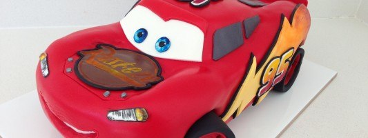 lightning mcqueen cars cake