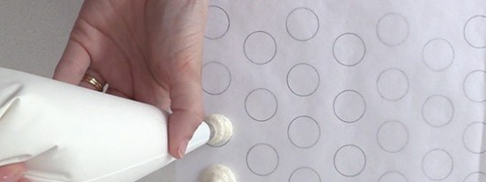 macaron piping template dessert recipe
