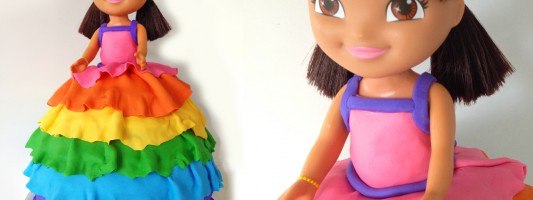 Dora cake decorating lesson by how to cook that