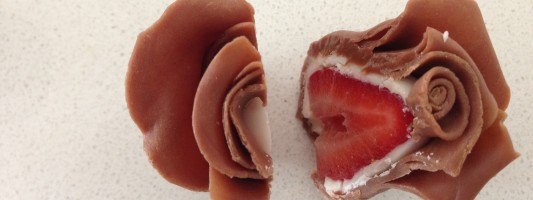 chocolate strawberry roses