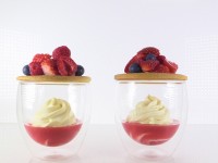 Elegant Fruit Dessert Recipe with video by Ann Reardon