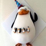 penguins of madagascar cake