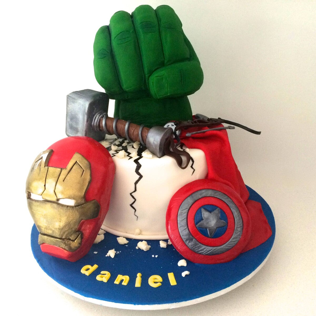 HowToCookThat : Cakes, Dessert & Chocolate | Marvel Avengers Cake ...