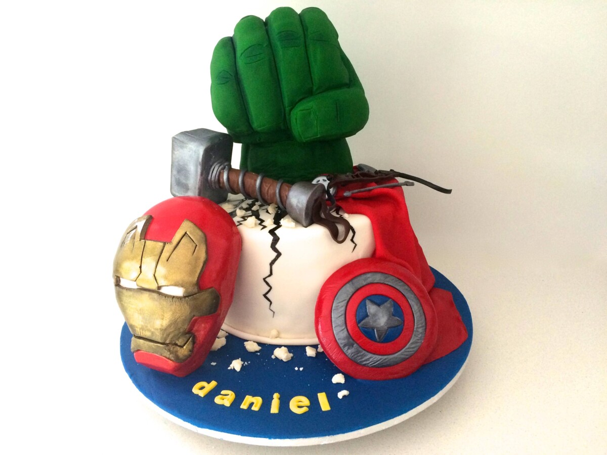 HowToCookThat : Cakes, Dessert & Chocolate | Marvel Avengers Cake ...