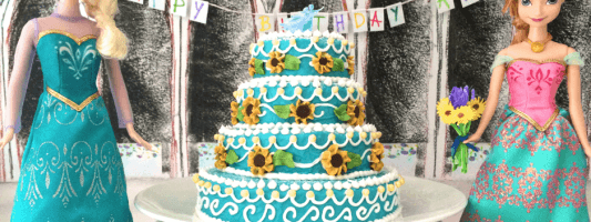 frozen fever cake video how to cook that