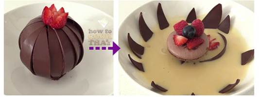 magic chocolate flower how to