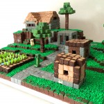 pastel de minecraft cómo cocinar eso