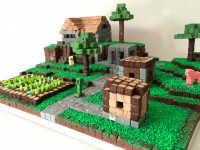 minecraft cake how to cook that