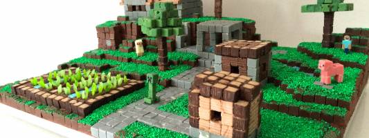 minecraft cake how to cook that