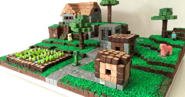 HowToCookThat : Cakes, Dessert & Chocolate | Epic Minecraft Cake