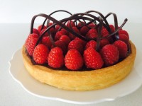 chcolate raspberry tart ann reardon