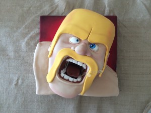 clash of clans cake ann reardon