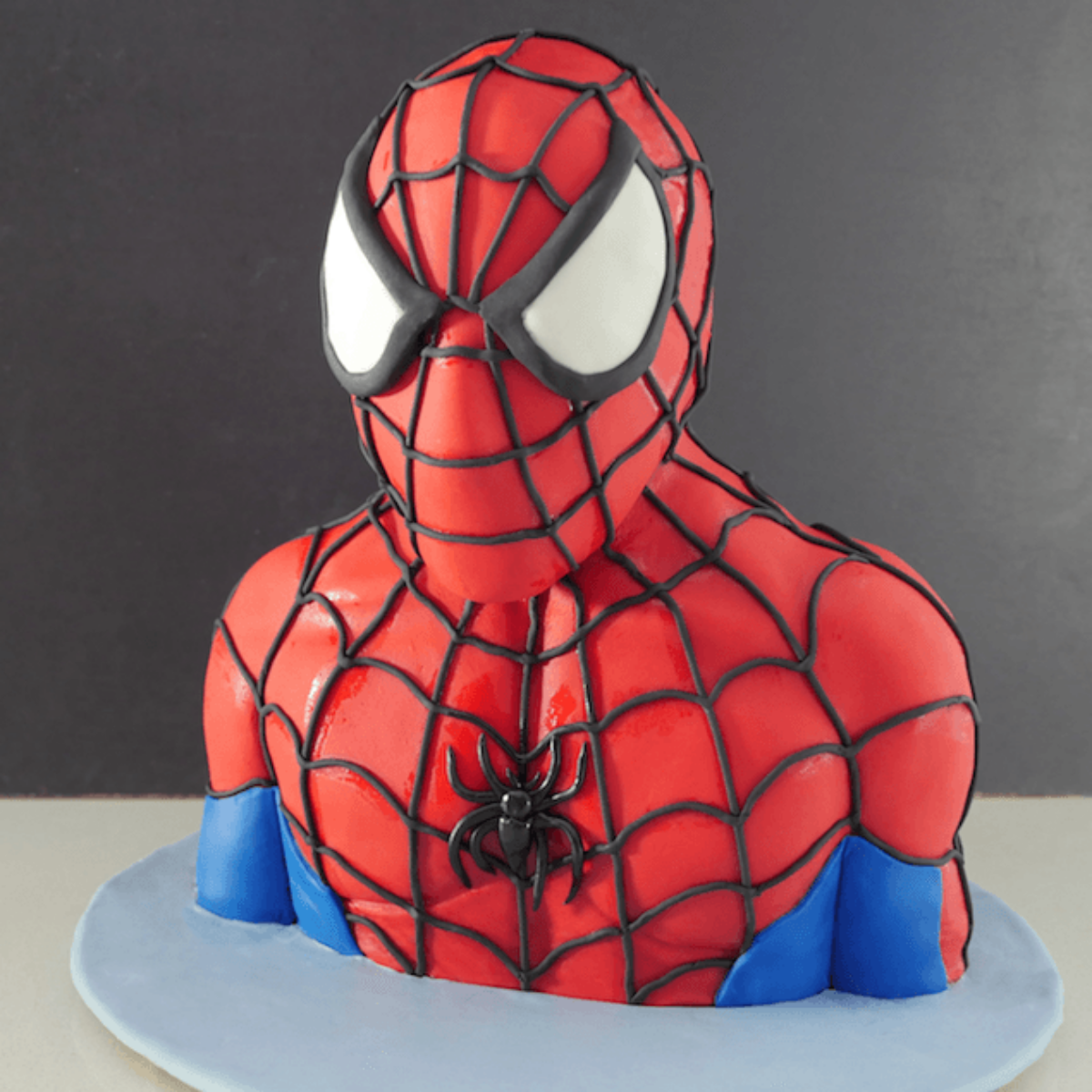 Superhero Face Cake – MacDaddy Cakes