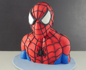 spiderman cake tutorial video