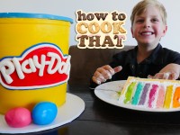 play doh cake recipe kids birthday easy