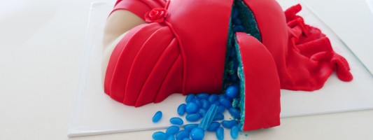 pregnant tummy cake ann reardon