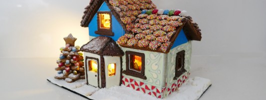 how to make gingerbread house from scratch