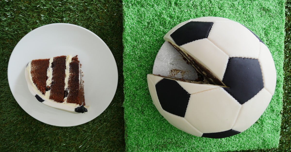 3d Chocolate Football Mold, Cake Molds Football Round