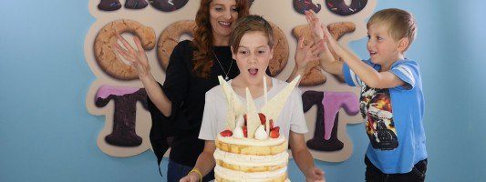 birthday cake surprise