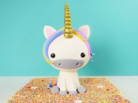 3D unicorn cake tutorial