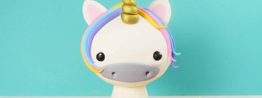 3D unicorn cake tutorial