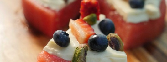 watermelon pizza recipe