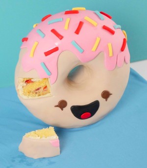 3D donut cake ann reardon how to