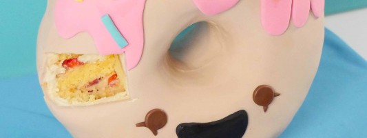 3D donut cake ann reardon how to