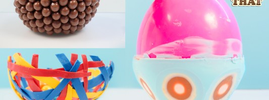 chocolate balloon bowls