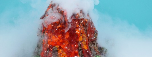 volcano cake idea how to