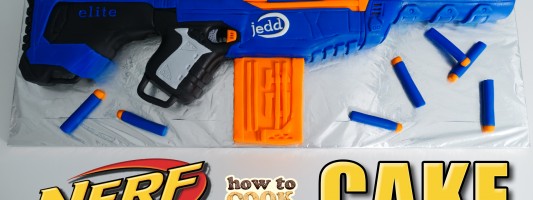 nerf gun cake ann reardon how to cook that