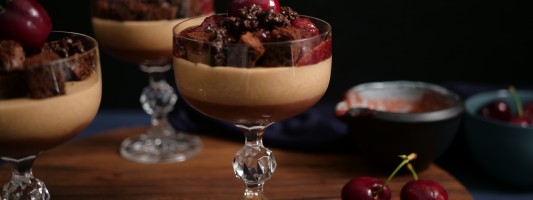 chocolate cherry dessert ann reardon