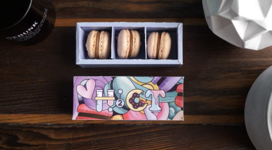 macaron box free download