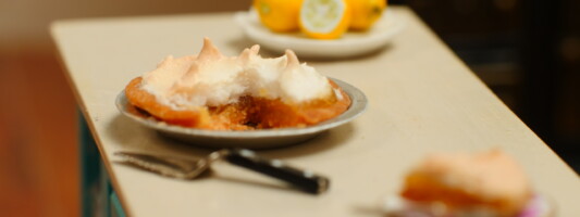 miniture lemon meringue pie recipe. miniature cooking ann reardon