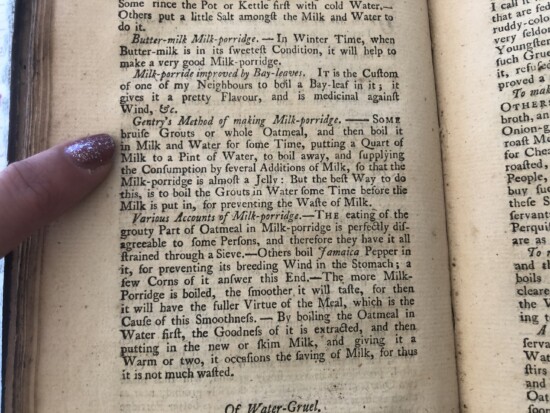 300 year old cookbook