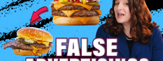 false advertising in food