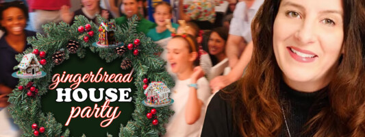 gingerbread house party