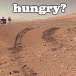 food on mars