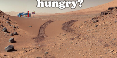 food on mars