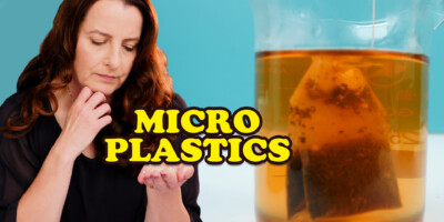 microplastics in food tea drinks water