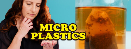 microplastics in food tea drinks water