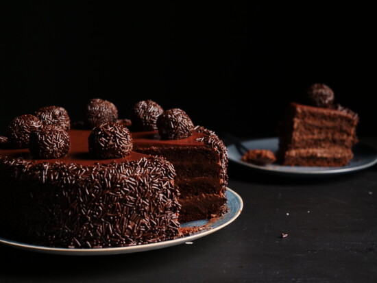 Bolo de brigadeiro cake chocolate cake of brazil