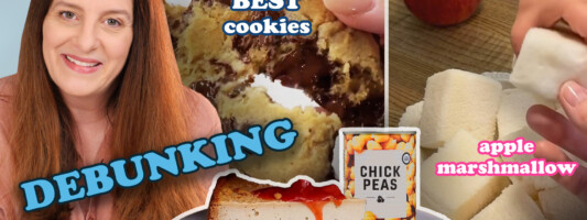 apple marshmallows chickpea cheesecake please and thankyou cookies